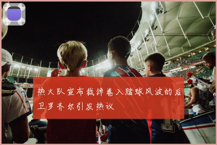 热火队宣布裁掉卷入赌球风波的后卫罗齐尔引发热议